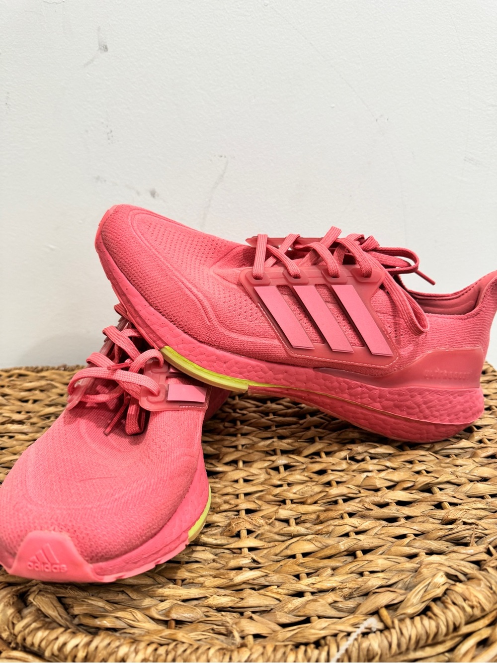 adidas Women's Coral Pink Running Shoes size 11